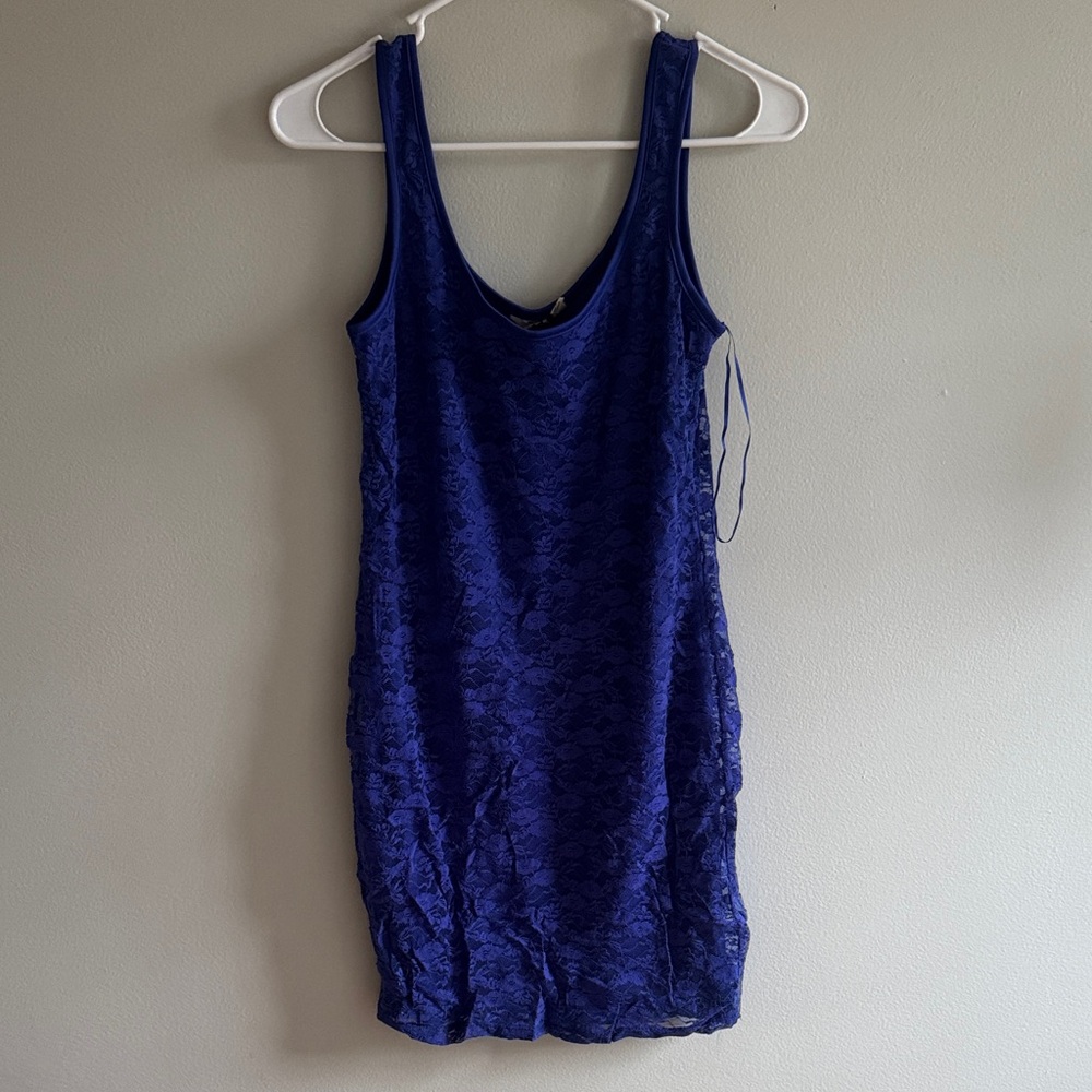 Mudd Blue Lace Dress B